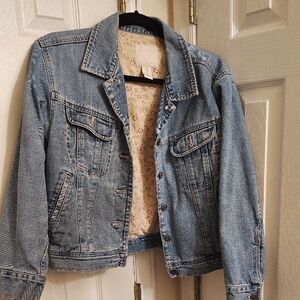 J. Jill Denim Blue Jean Jacket